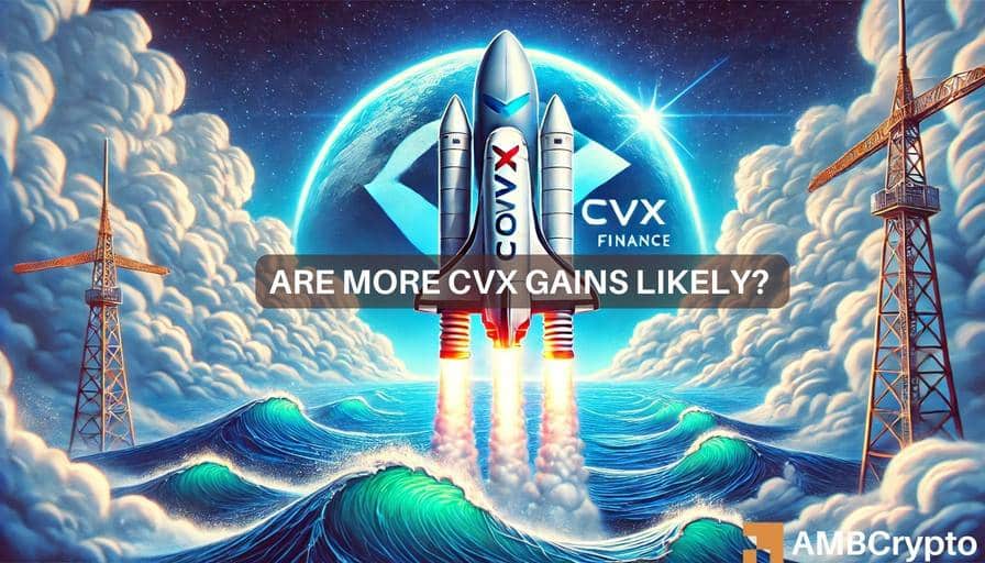 CVX加密货币在24小时内飙升20%