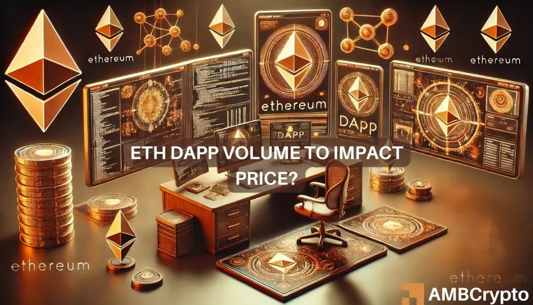 以太坊 dApp 交易量创下新高：这能否帮助 ETH 反弹至 3,200 美元以上？