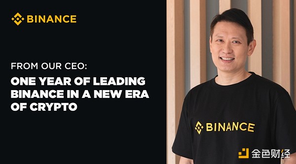 Message from Binance CEO: A year leading Binance into a new era of cryptocurrency