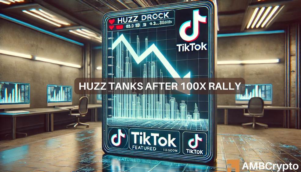 HUZZ Coin一天内下跌85%：TikTok可以吗