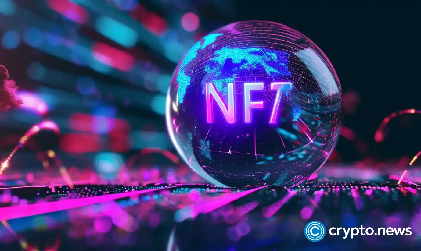 NFT 銷售額下降 9.6% 至 1.609 億美元，以太坊和比特幣網路銷售額暴跌