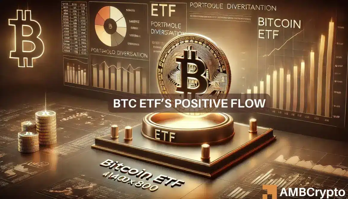 比特币现货 ETF 收益达 2.53 亿美元，而以太坊仍...