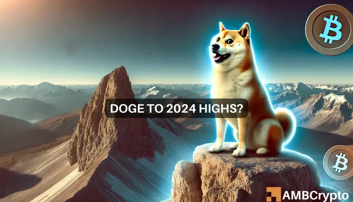 狗狗币的看涨交叉：DOGE 能否达到 2024 年高点？