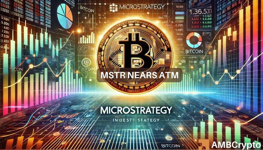 MicroStrategy 与比特币脱钩，接近 ATH