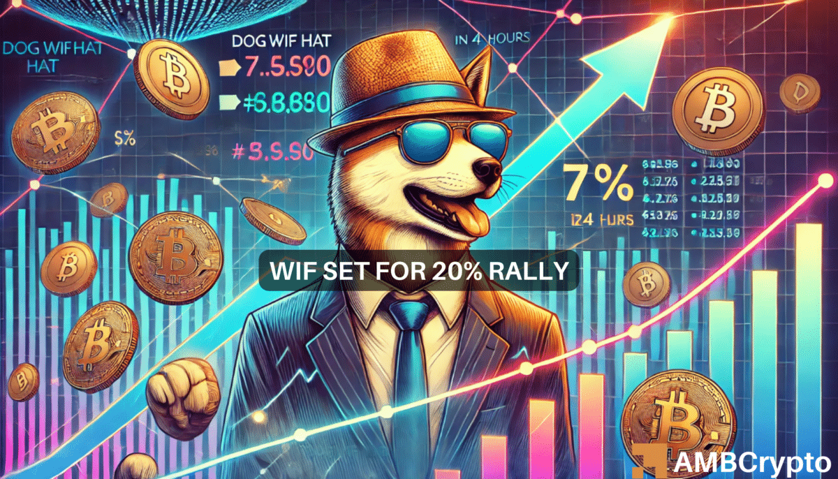 Dogwifhat 24小时内上涨7%