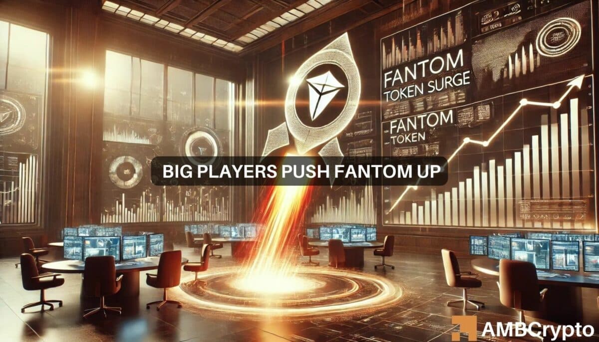 Fantom：大宗交易激增 980% 推高了 FTM 的价格