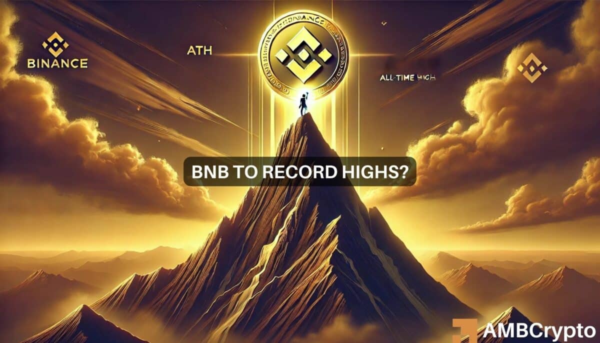 以下是 BNB 600 美元的支撑位如何引发 ATH 飙升 19%