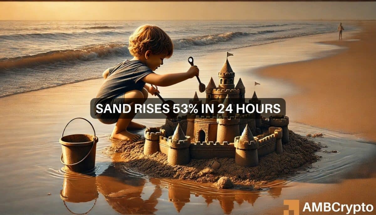 SAND 暴涨 53%：为什么 0.807 美元可能成为下一个大目标！