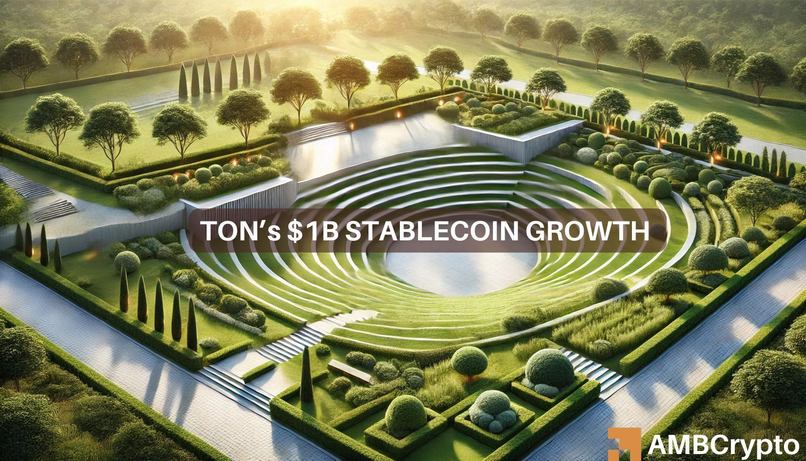 Toncoin 的 USDT 持有量飙升 670% 突破 1B 美元