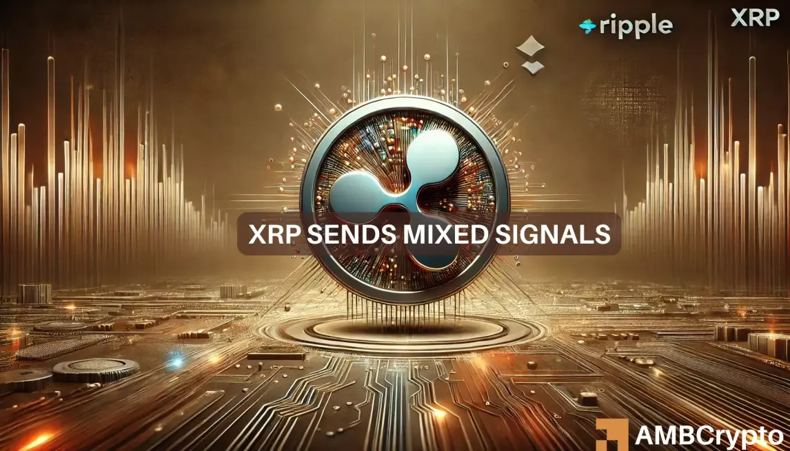 随着 XRP 与关键阻力的斗争，波纹鲸鱼不断积累