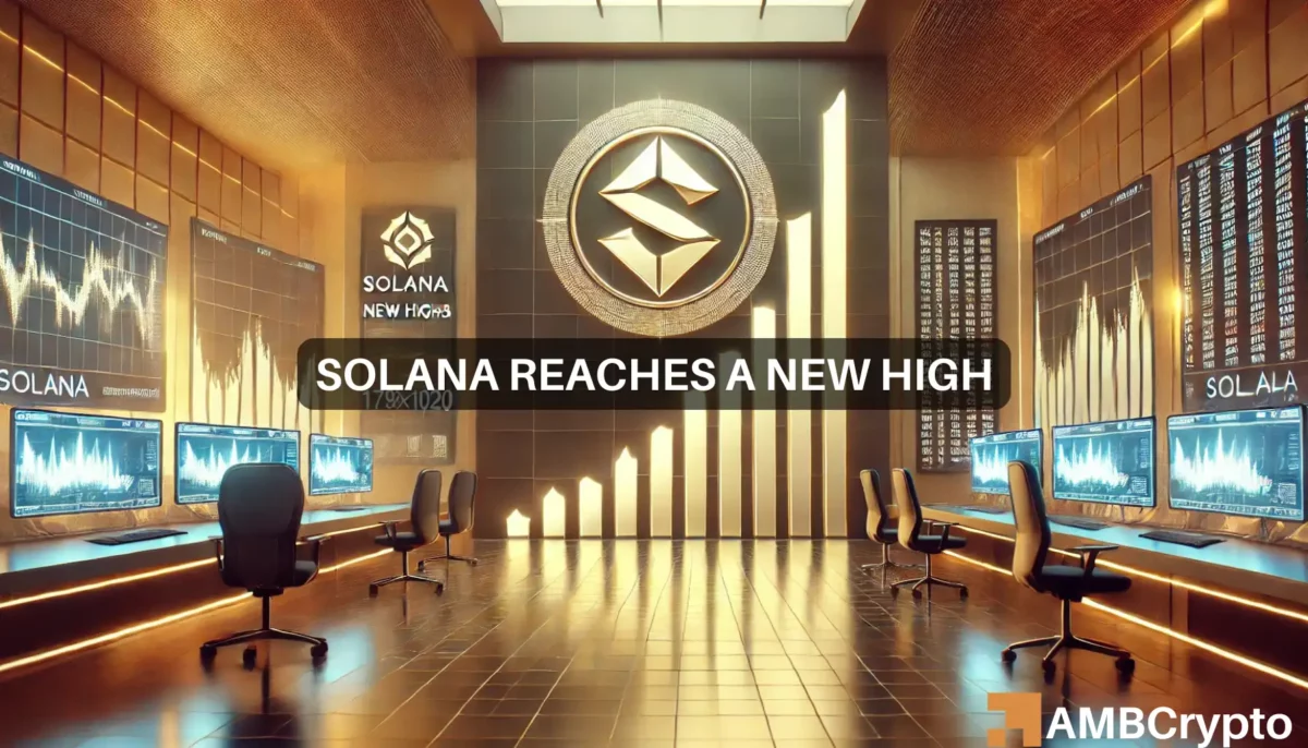 随着 SOL 打破这一记录，Solana 的未平仓合约达到新的 ATH