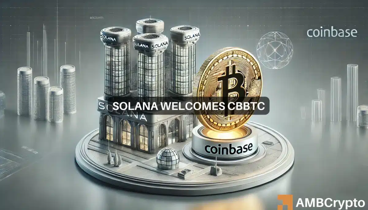 Coinbase 在 Solana 上的 Wrapped BTC 市值达到 10 亿美元