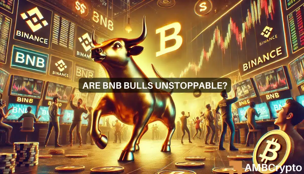 币安币在看涨趋势中飙升至 585 美元：BNB 的下一步是什么？