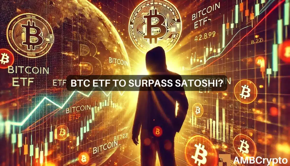 比特币 ETF 迎来 10 亿美元流入：它们能否超越中本聪的持有量？