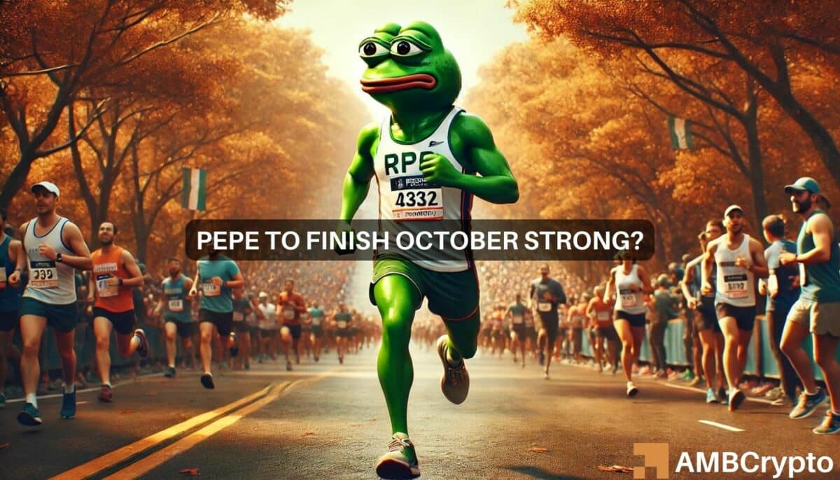 PEPE 价格预测：10 月份 40% 的上涨即将到来吗？