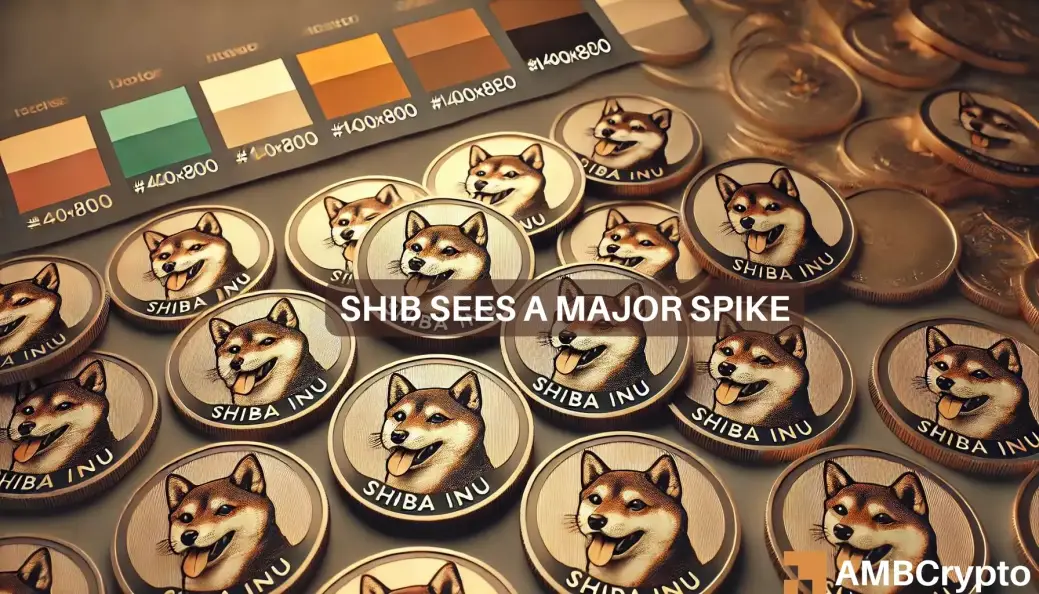 Shiba Inu 24 小时内涨幅超过 20%，引领 memecoin 涨势