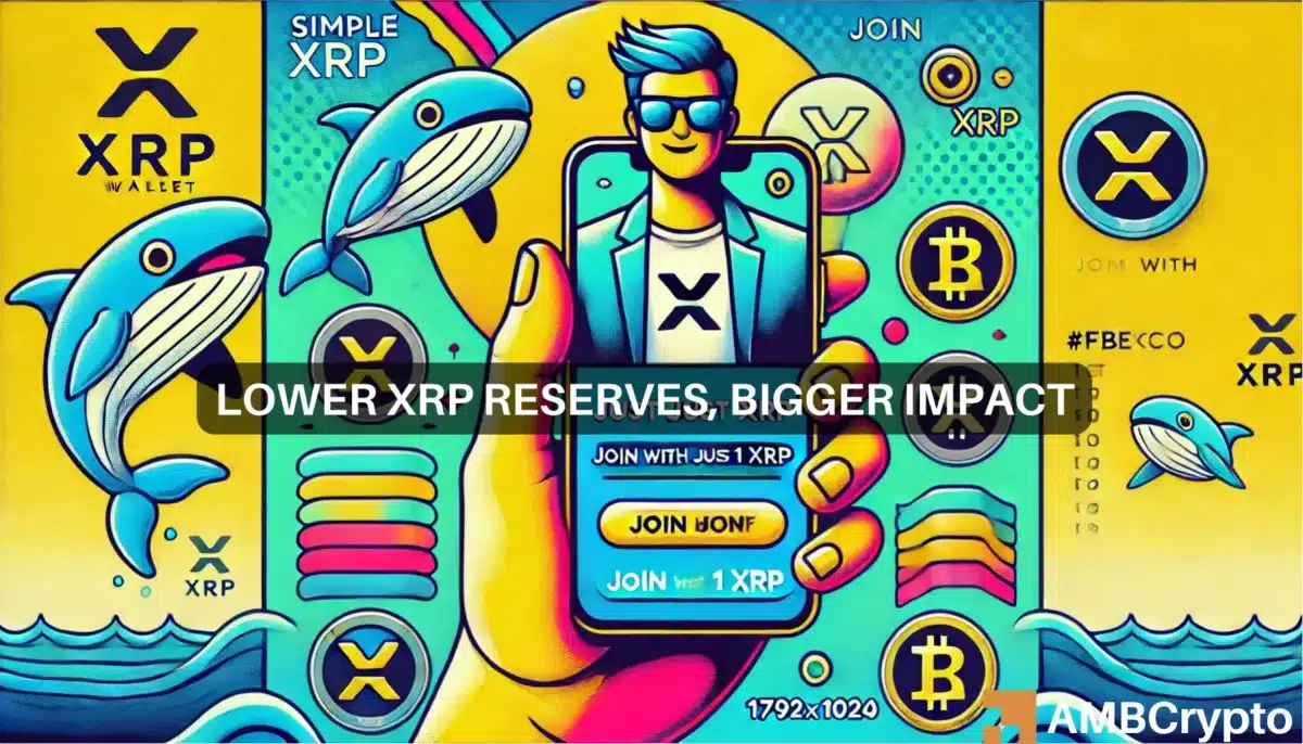 XRP 储备金要求降低 90%：这就是为什么 1 XRP 就足够了！