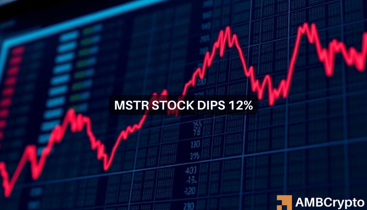 比特币跌破 10 万美元，MSTR 股价下跌 12%