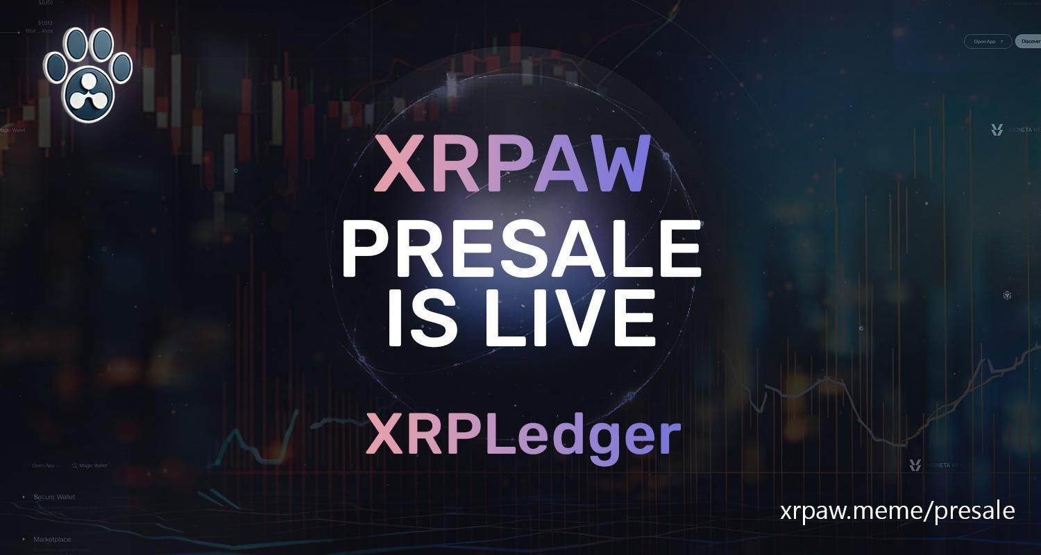 XRPAW MEME 宣布在 XRP Ledger 上启动 XPAW 代币预售