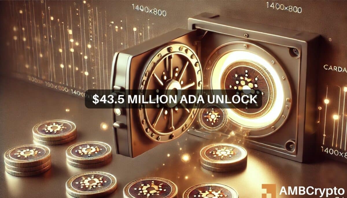 卡尔达诺价格会下跌吗？ 4300 万美元的 ADA 即将解锁