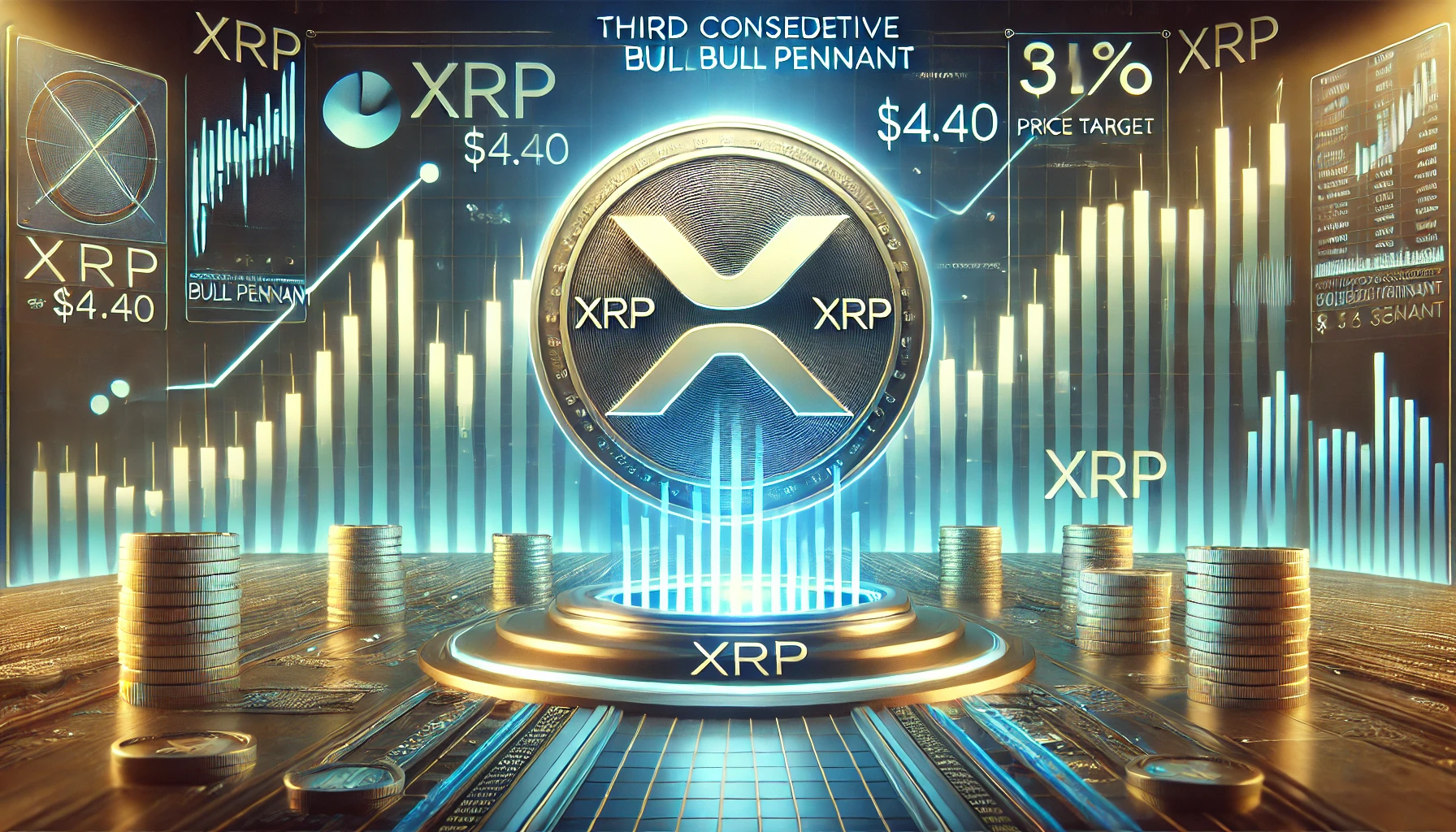 分析师将 4.40 美元的 XRP 目标定为第三位