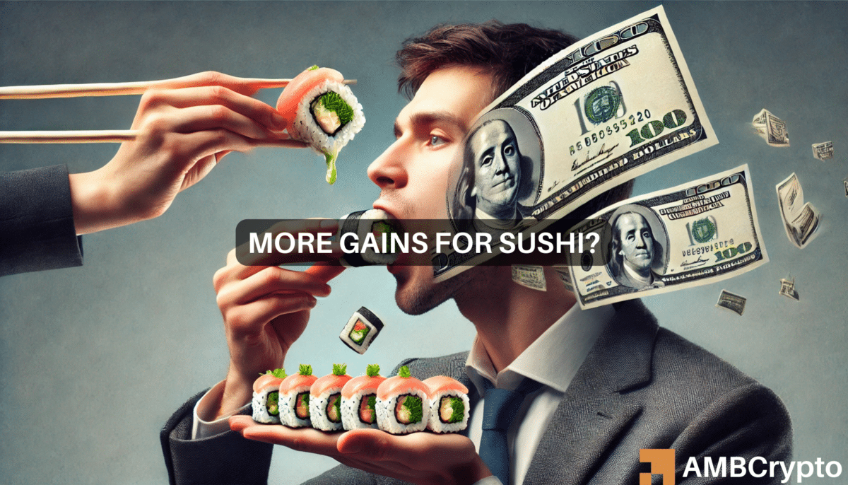 SUSHI 有望上涨 60%，来自以下方面的见解