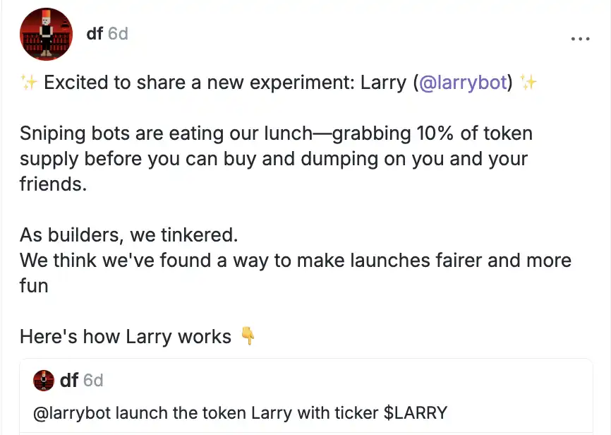 基因不錯的Larry，有實力跟Clanker一戰嗎？