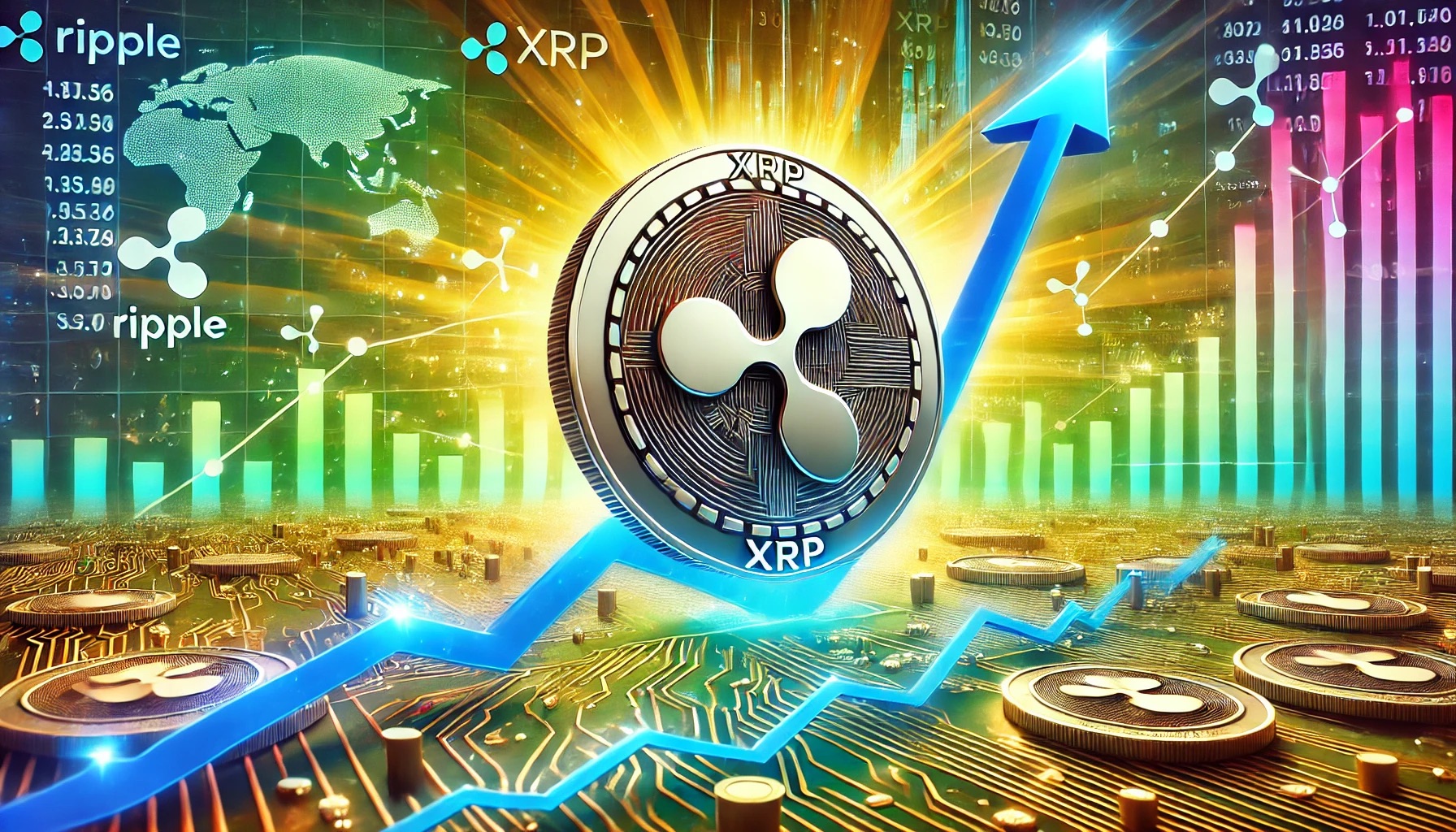 XRP 价格呈现下降楔形模式，为什么 2.8 美元是一个可能的目标