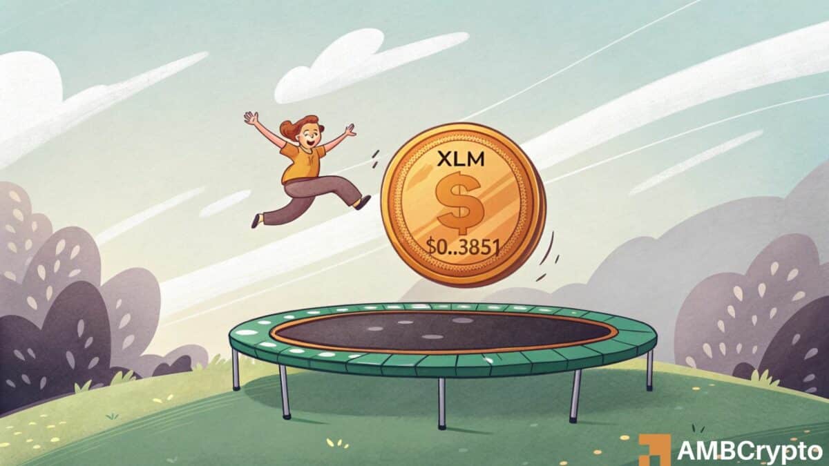 Stellar (XLM)接近0.39美元支撑位：重大看涨反弹即将到来吗？