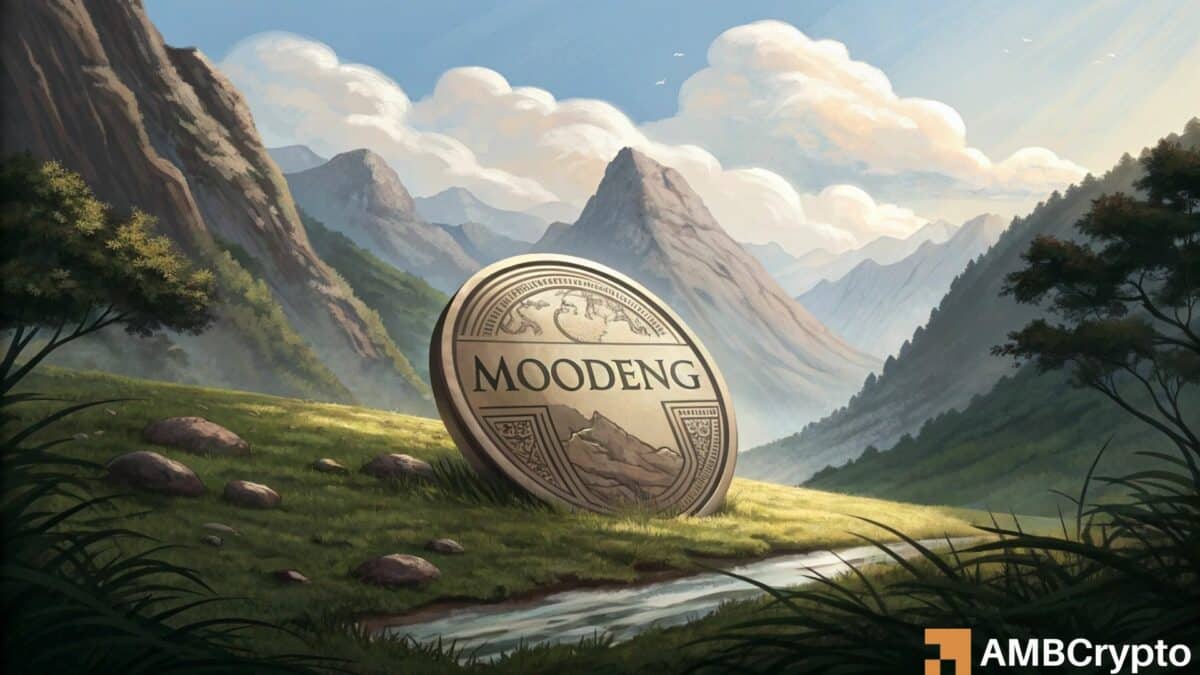 分析 MOODENG 的“双顶”形态：您是否应该预期价格会跌至 0.134 美元？