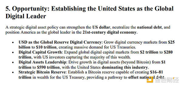 The founder of MicroStrategy proposes a crypto-asset framework that can create $8.1 billion in wealth for the United States