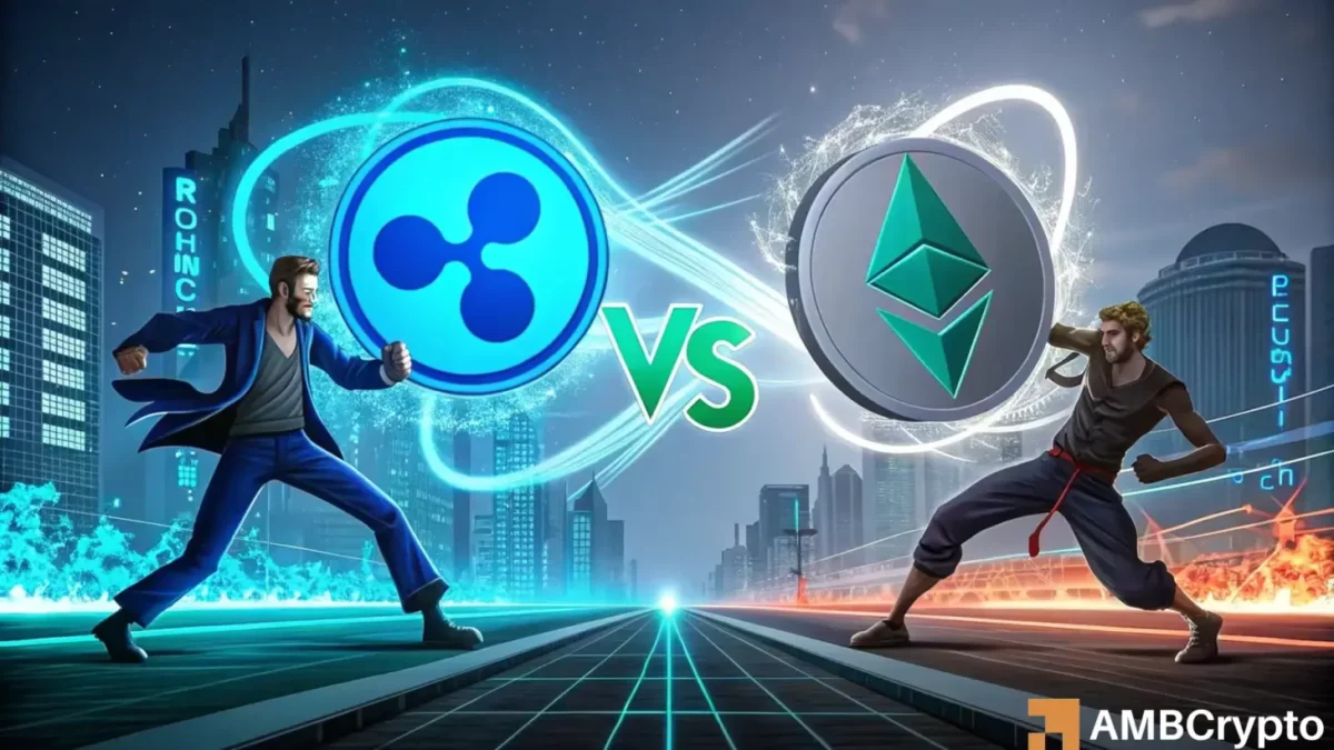 Ripple 与以太坊：XRP 距离翻转 ETH 有多近？