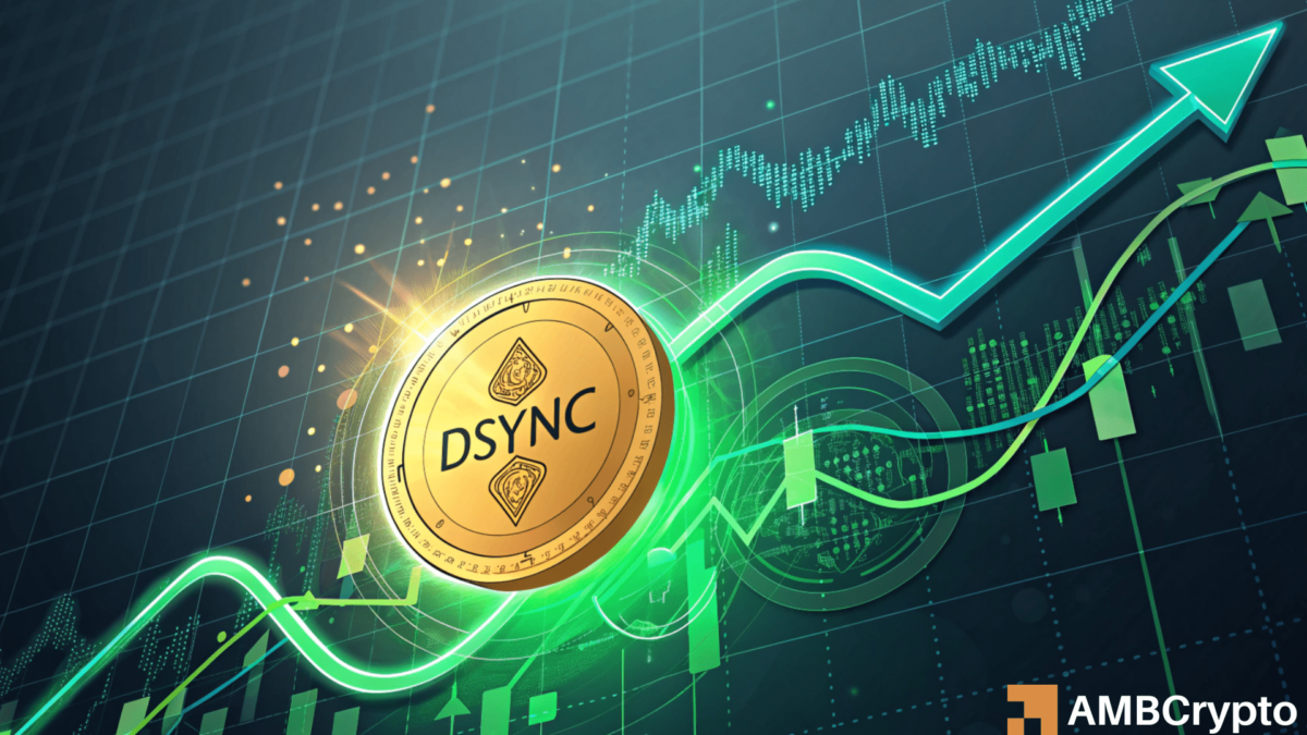 Destra 加密货币 7 天内上涨 70%：DSYNC 的涨势会达到 0.60 美元吗？