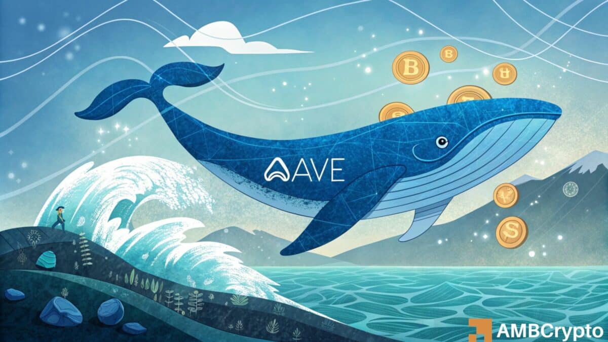 AAVE 鲸鱼出售 19001 个代币，价值 650 万美元