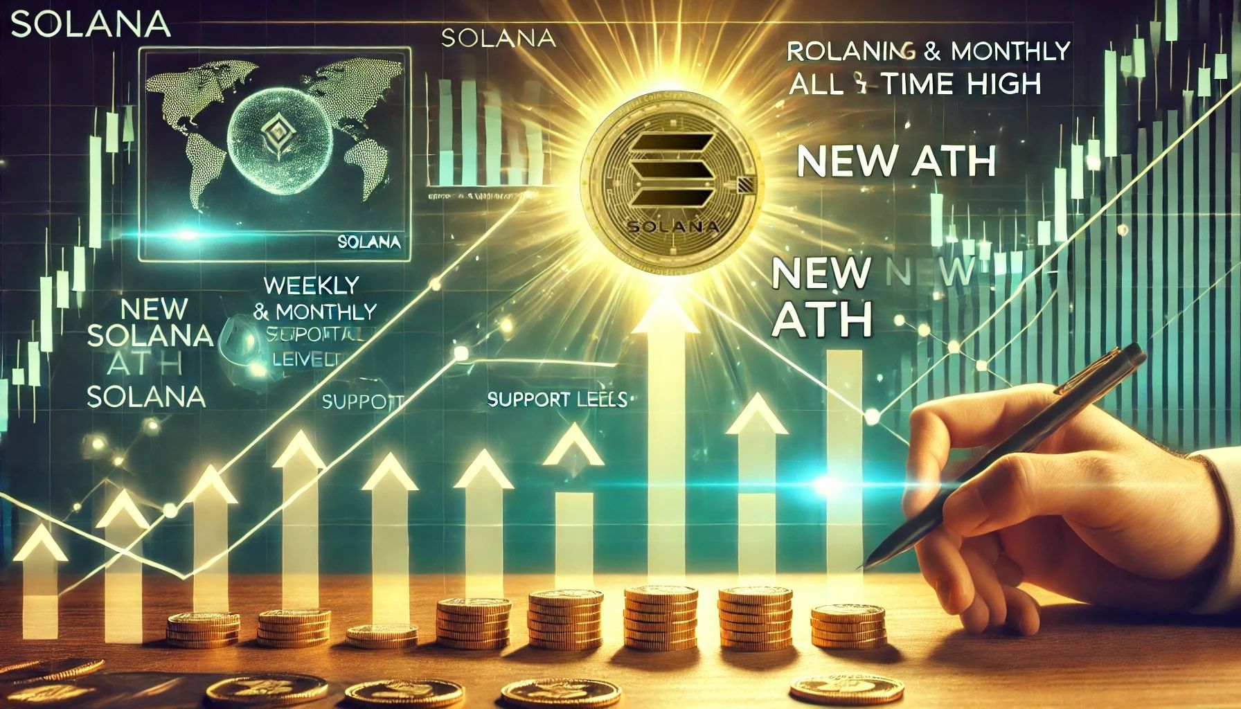 Solana 回到每周和每月支撑位之上 – 分析师预计新的 ATH