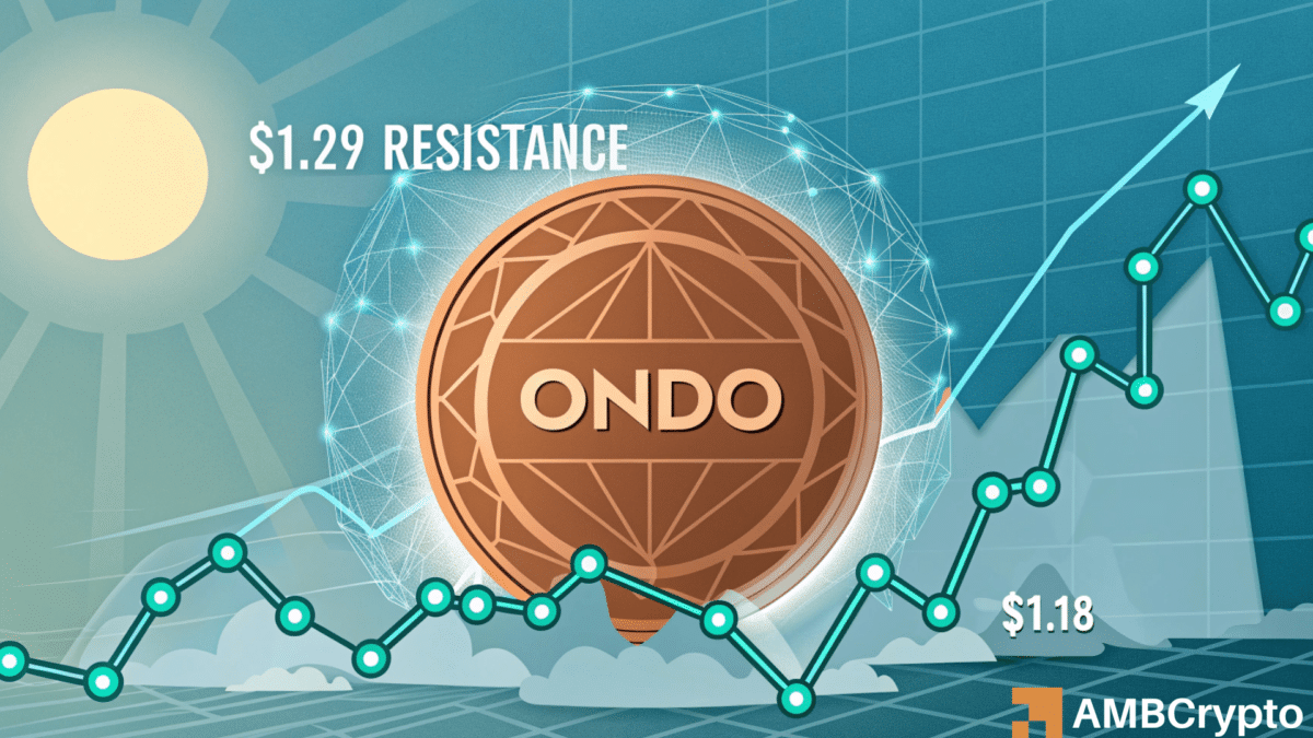 ONDO 必须突破这个关键水平才能启动恢复阶段