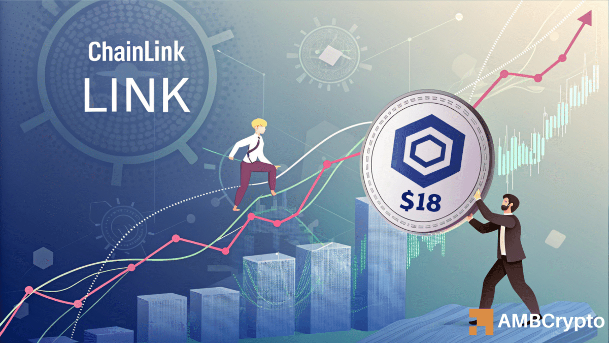 ChainLink：为什么$ 18级是Link的下一步行动的关键