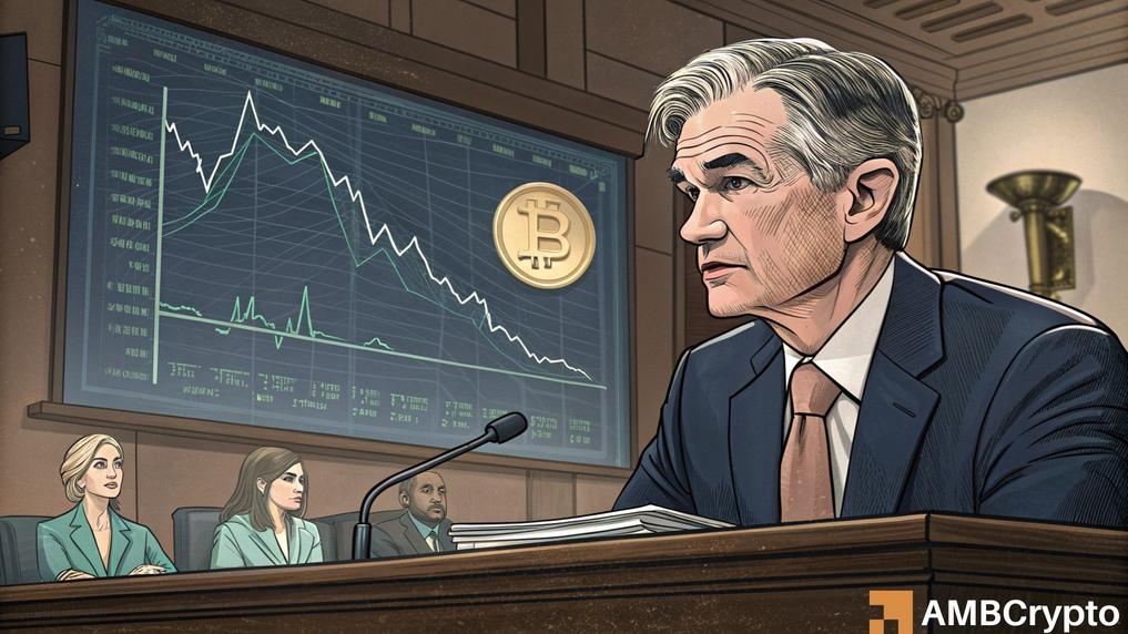 比特币：杰罗姆·鲍威尔（Jerome Powell）的“不急于”喂养率削减Outlook Impact BTC？