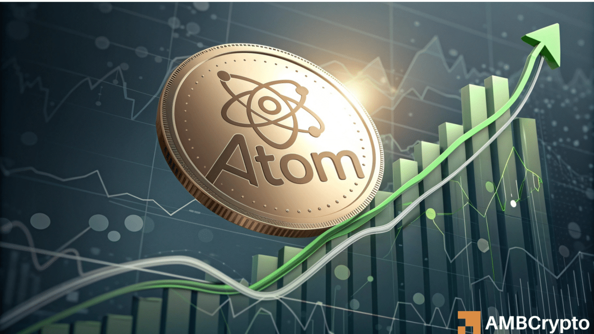 Atom的价格是否为下一个上升趋势准备好了吗？主要信号，指标说...