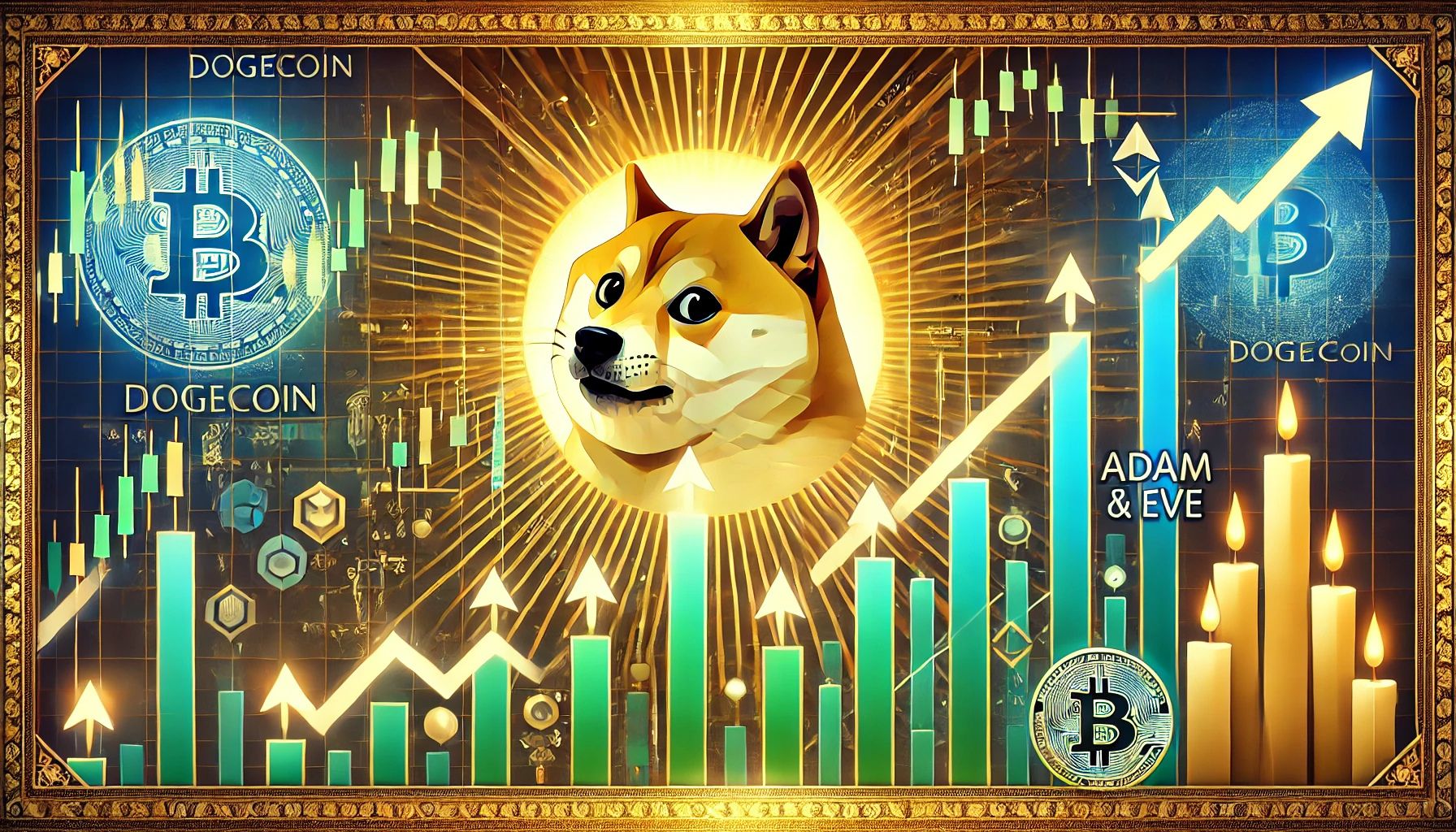 Dogecoin Adam＆Eve结构暗示了看涨潜力 - 可以突破吗？