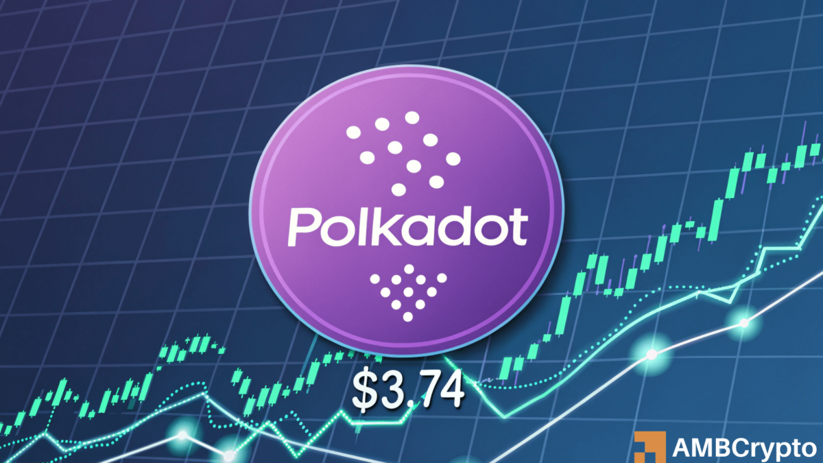 Polkadot价格预测：$ 3.74是Dot看涨逆转的关键吗？