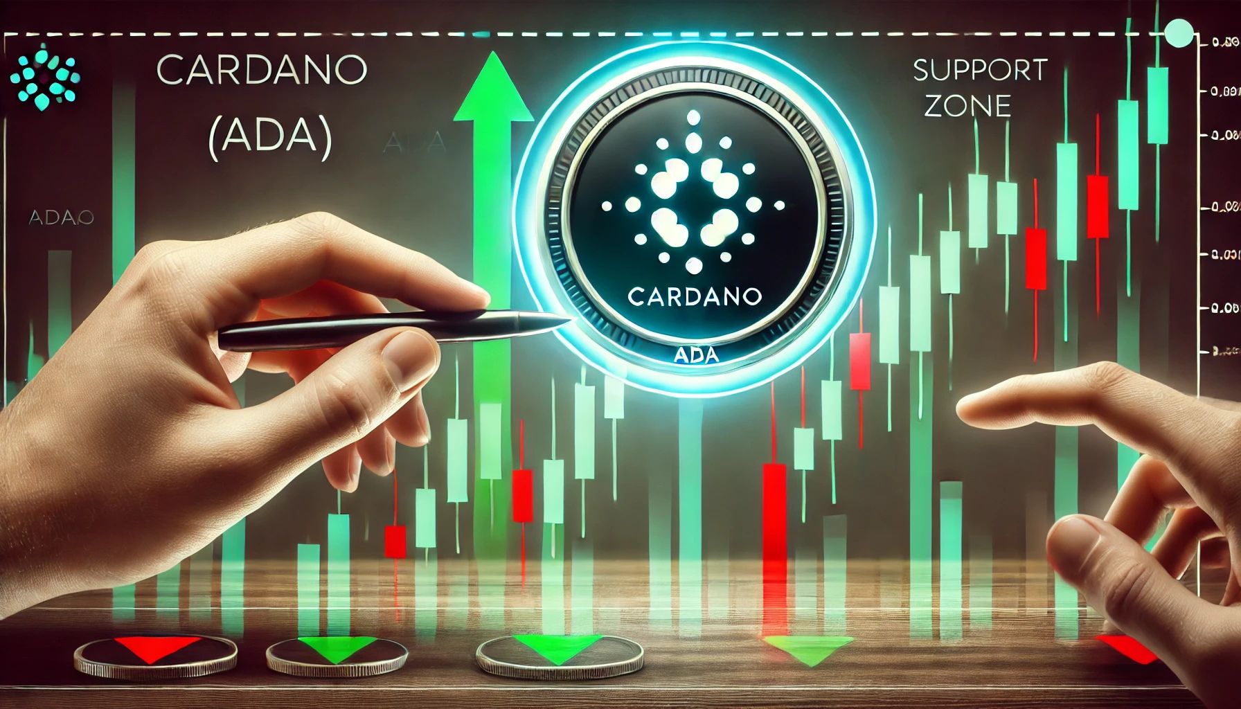 图表显示Cardano持有关键支持区 - 待在上面可以“设置下一步”