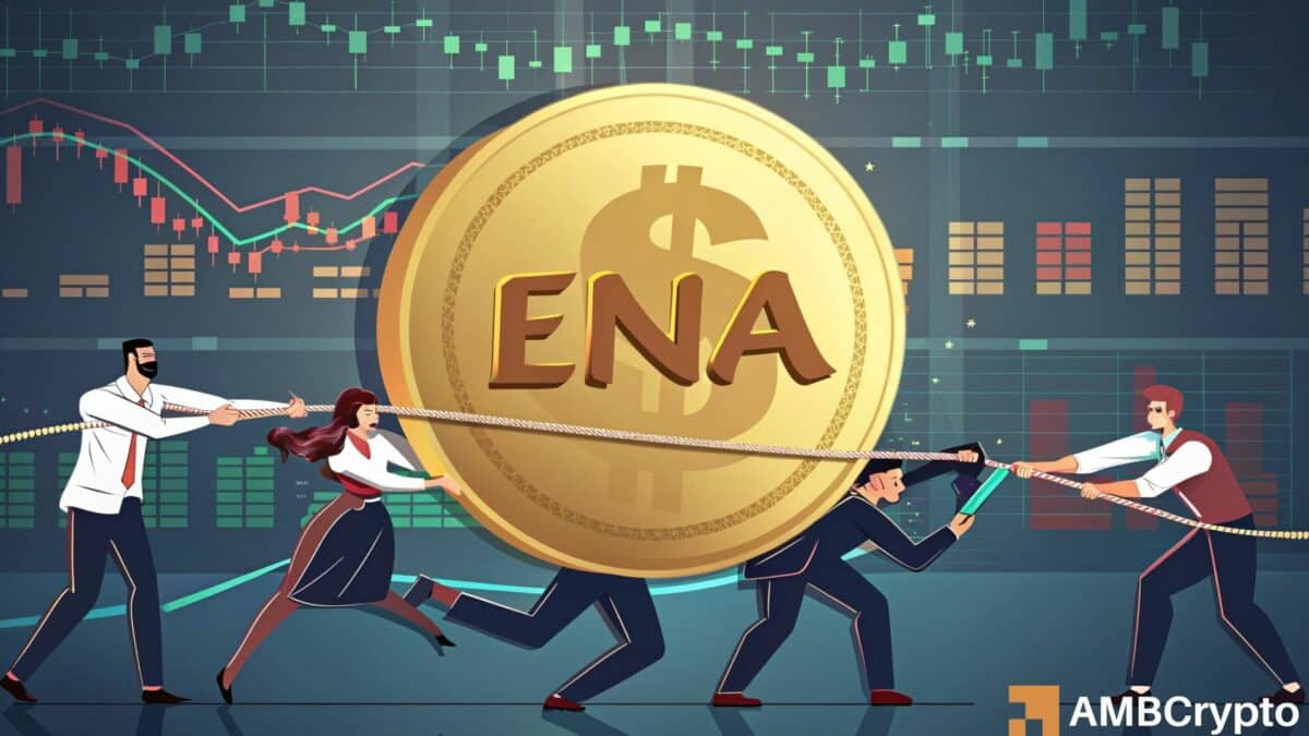 Ethena：现场和衍生品交易员与ENA的下一步行动发生冲突